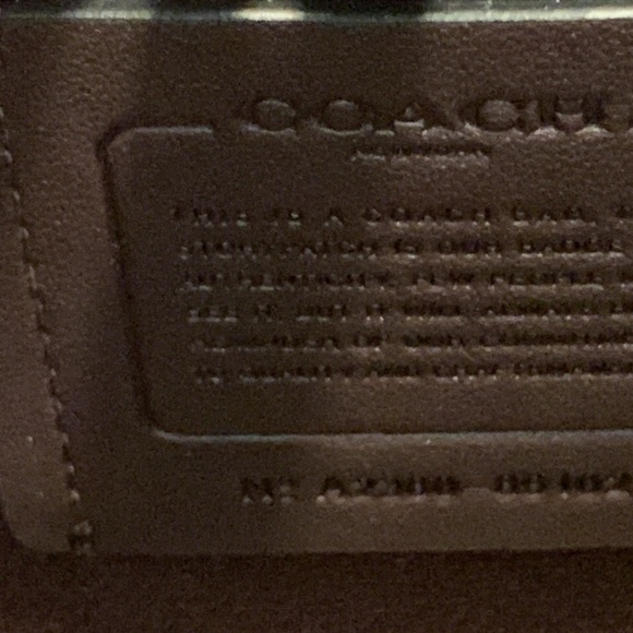 NWOT - Coach Pebble Leather Bag - Picture 9 of 10